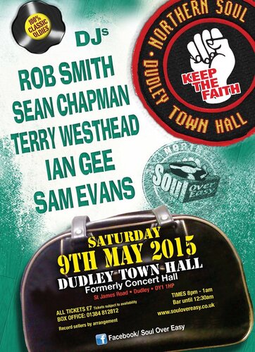 dudley town hall 9 may