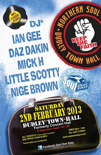 dudley town hall 2nd february