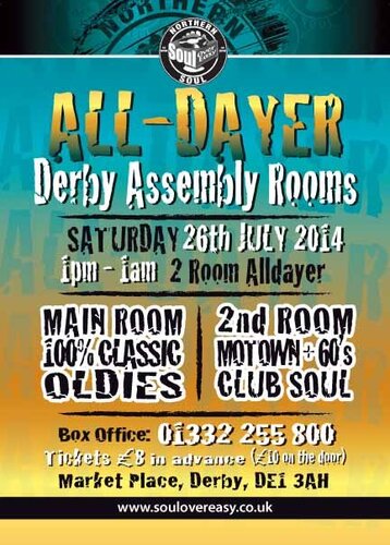 derby assembly rooms - alldayer  26th july