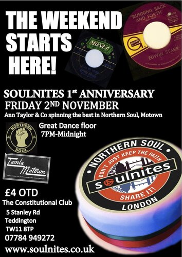 soulnites anniversary flyer