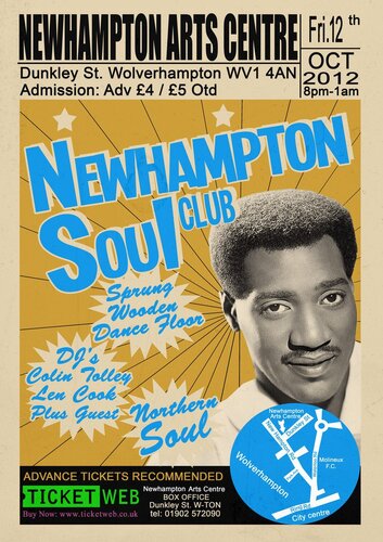 newhampton soul club - this friday - wolverhampton