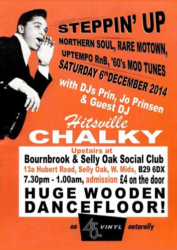 steppin' up, saturday 6th december, selly oak