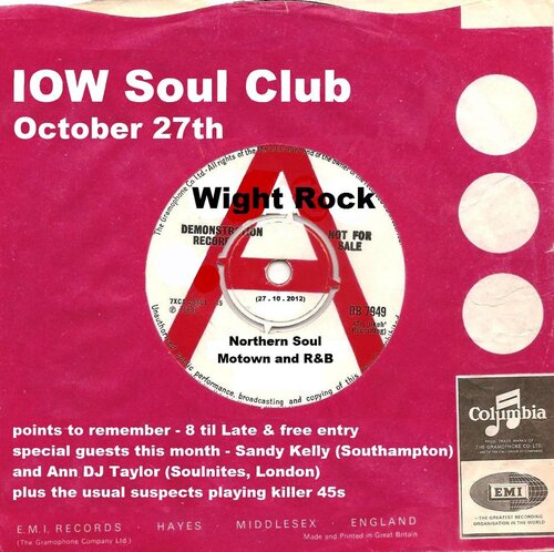 isle of wight soul club 27th oct 2012