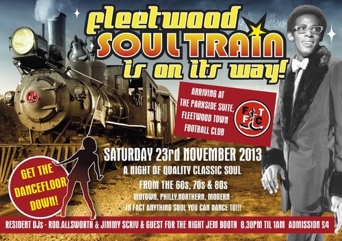 the new fleetwood soul train sat 23/11/13