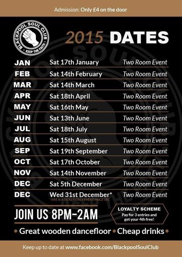 blackpool soul club dates 2015