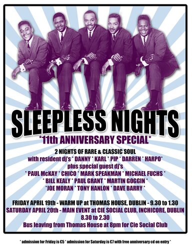 sleepless anniversary poster