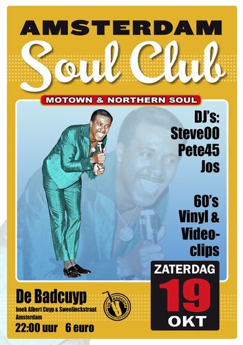 amsterdam soul club 19 october 2013