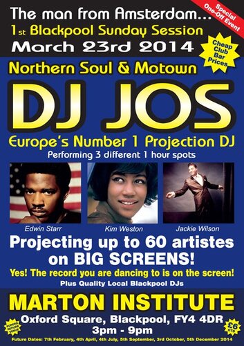 blackpool sunday soulsession 23 march 2014