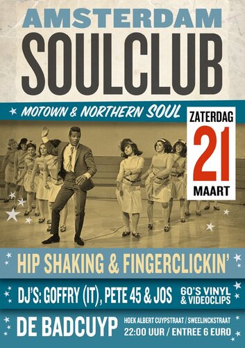 amsterdam soul club 21-3-2015