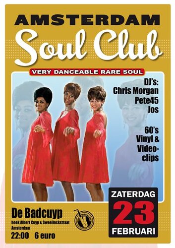 amsterdam soul club 23 feb 2013