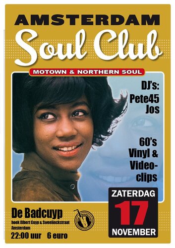 amsterdam soul club 17 nov 2012