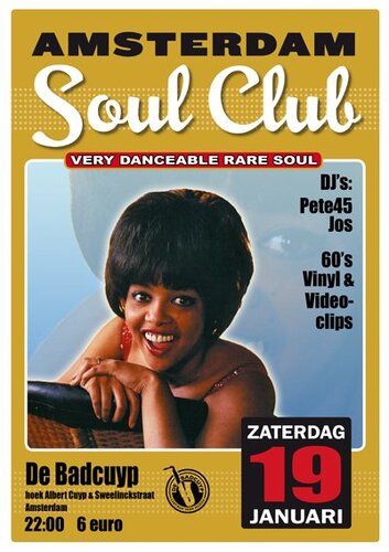 amsterdam soul club 19 january 2013