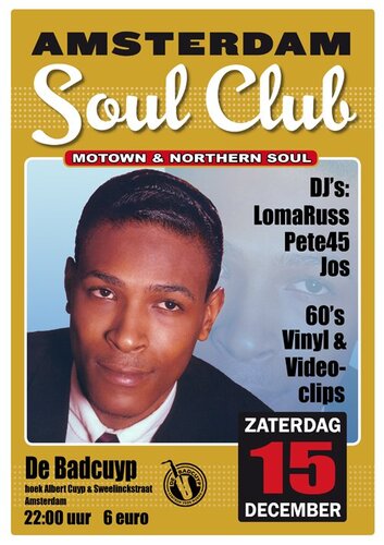 amsterdam soul club dec 2012