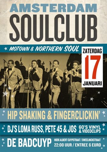 amsterdam soul club  17 january 2015