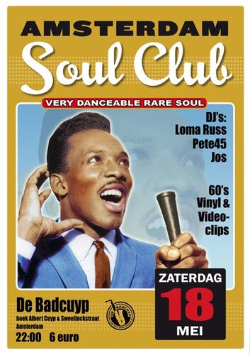 amsterdam soulclub may 18th
