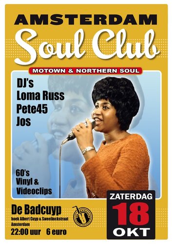 amsterdam soulclub 18 october 2014