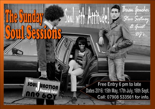 the sunday soul sessions, stanwick hotel, northants. see events