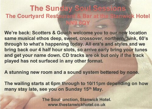the sunday soul sessions are back!