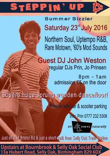 steppin' up, saturday 23 july, selly oak, west midlands