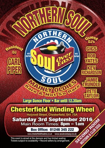 chesterfield winding wheel  saturday 3rd september