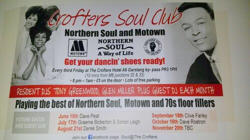 crofters soul club tomorrow night