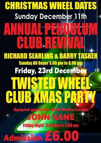 twisted wheel club december 2016 dates