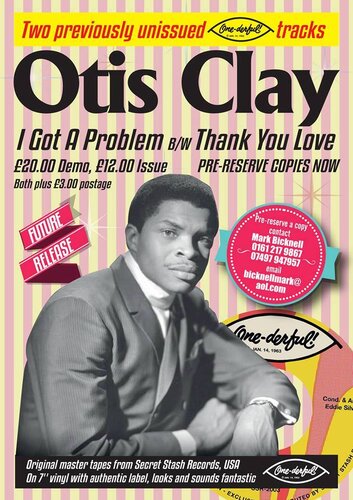 otis clay - i got a problem b/w thank you love due soon