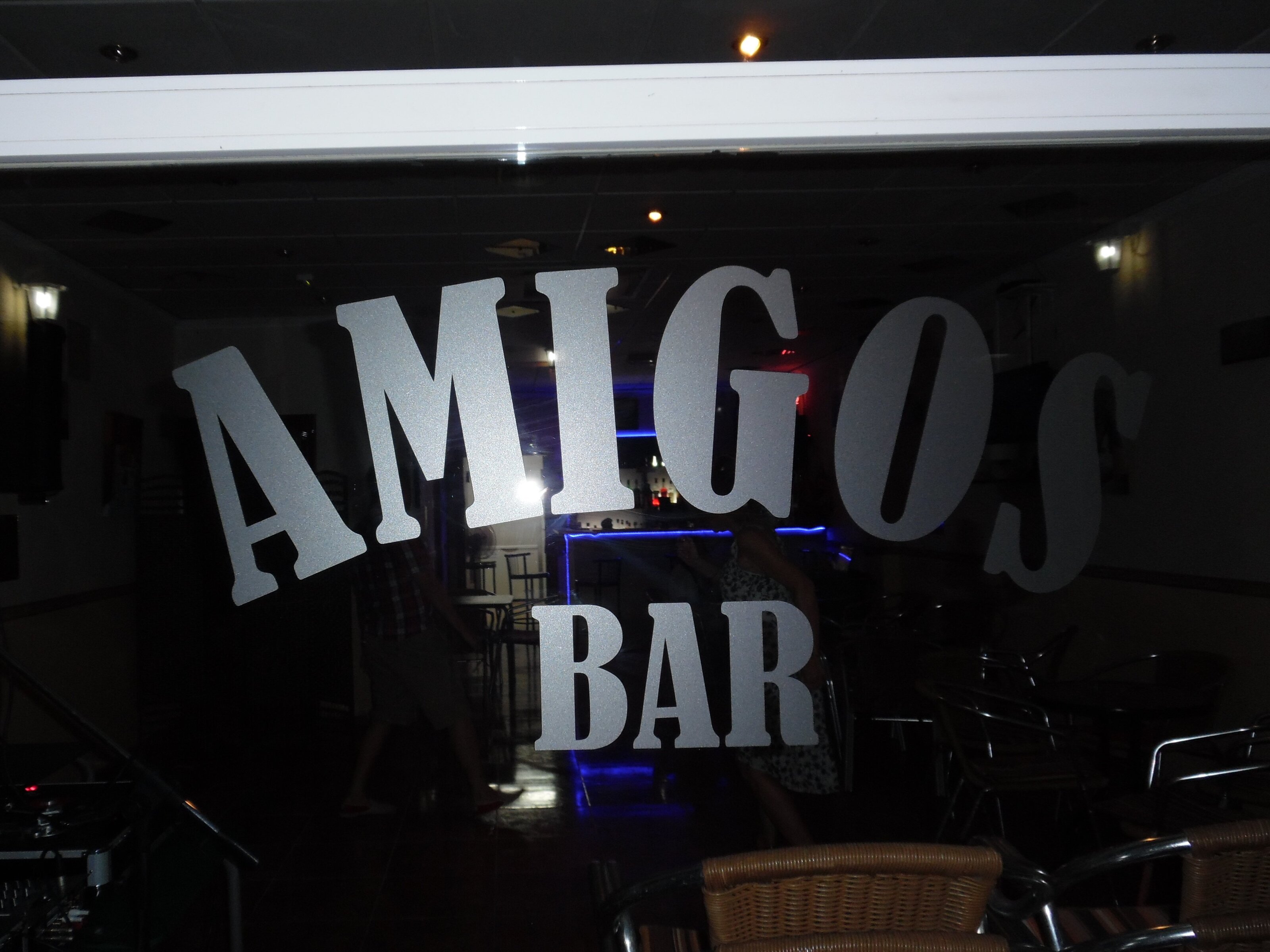 Amigos bar Los Dolsis Spain July 2017