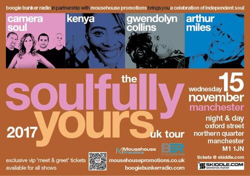 The Soulfully Yours Tour @ Night & Day Manchester