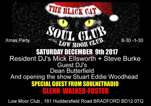 Black Cat Christmas party - Saturday 9th December