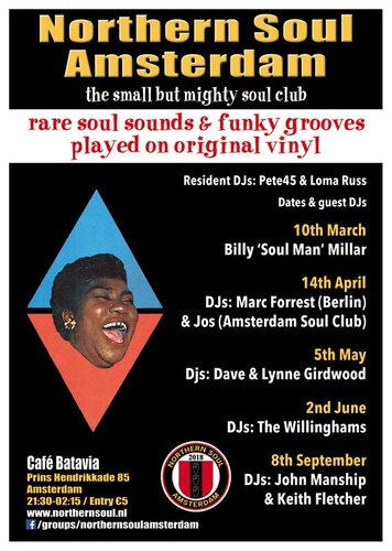 Northern Soul Amsterdam events