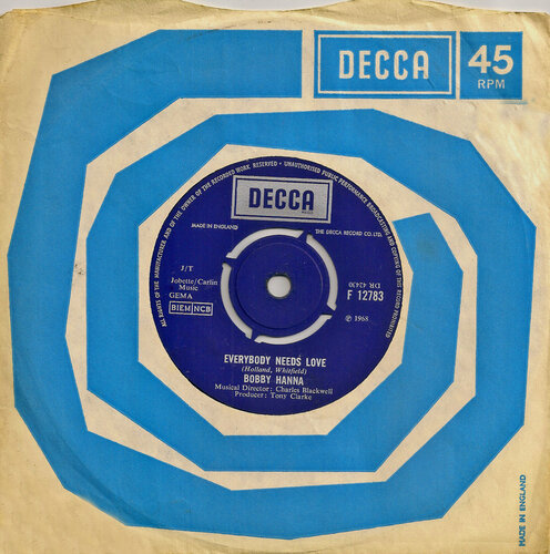 Bobby Hanna Everybody Needs Love Decca  F 12783 1968.jpg
