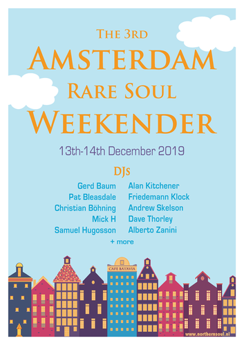Amsterdam Rare Soul Weekender 2019