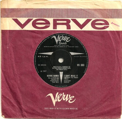 Banks Bessie Banks I Can't Make It Verve VS 563 1967.jpg