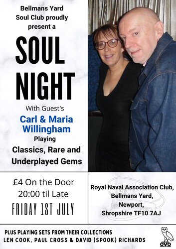 Bellmans Yard Soul Club, Newport Shropshire