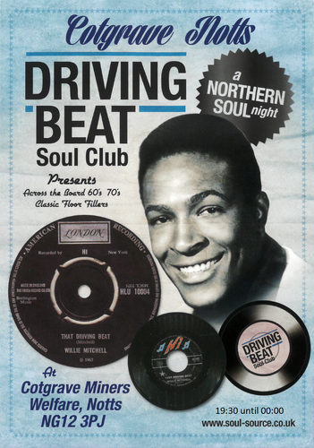 11th Feb - DBSC 22nd Anniversary Notts Northern Soul