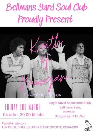 Bellmans Yard Soul Club, Newport - FRI 3rd March 23