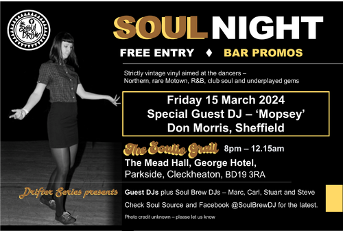 Soul Brew at The George, Cleckheaton
