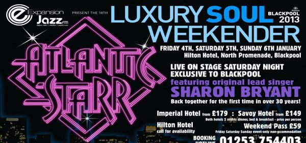 Atlantic Starr Announced for Jan 2013 Luxury Weekender