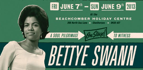 Bettye Swann - Cleethorpes June 7-9th Weekender - A Soul Pilgrimage