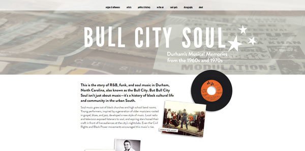 Bull City Soul Website - Durham USA Soul