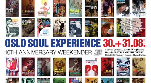 Oslo Soul Experience - 10 Years Anniversary - 30/31 August 2013