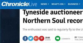 4000+ Northern Soul Record Collection Auction News Item