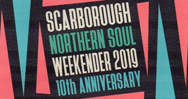 Scarborough Northern Soul Weekender 6-9th Sept 2019 thumb