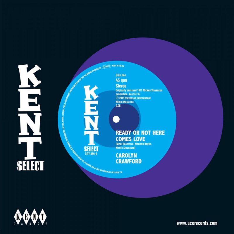 Carolyn Crawford - Ready Or Not Here Comes Love - Kent Select 069
