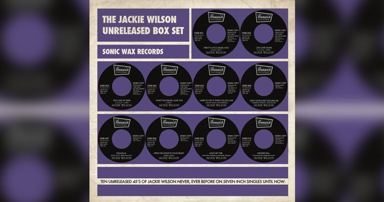 More information about "Jackie Wilson Limited Edition 10 Record  Box Set On Sale Now"