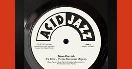 Dean Parrish - It's Time - Purple Mountain Majesty - Acid Jazz 45