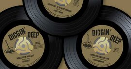 Three Incredible Titles from Diggin' Deep! - JAMES CARR - LEE HURST - BOBBY BARNES
