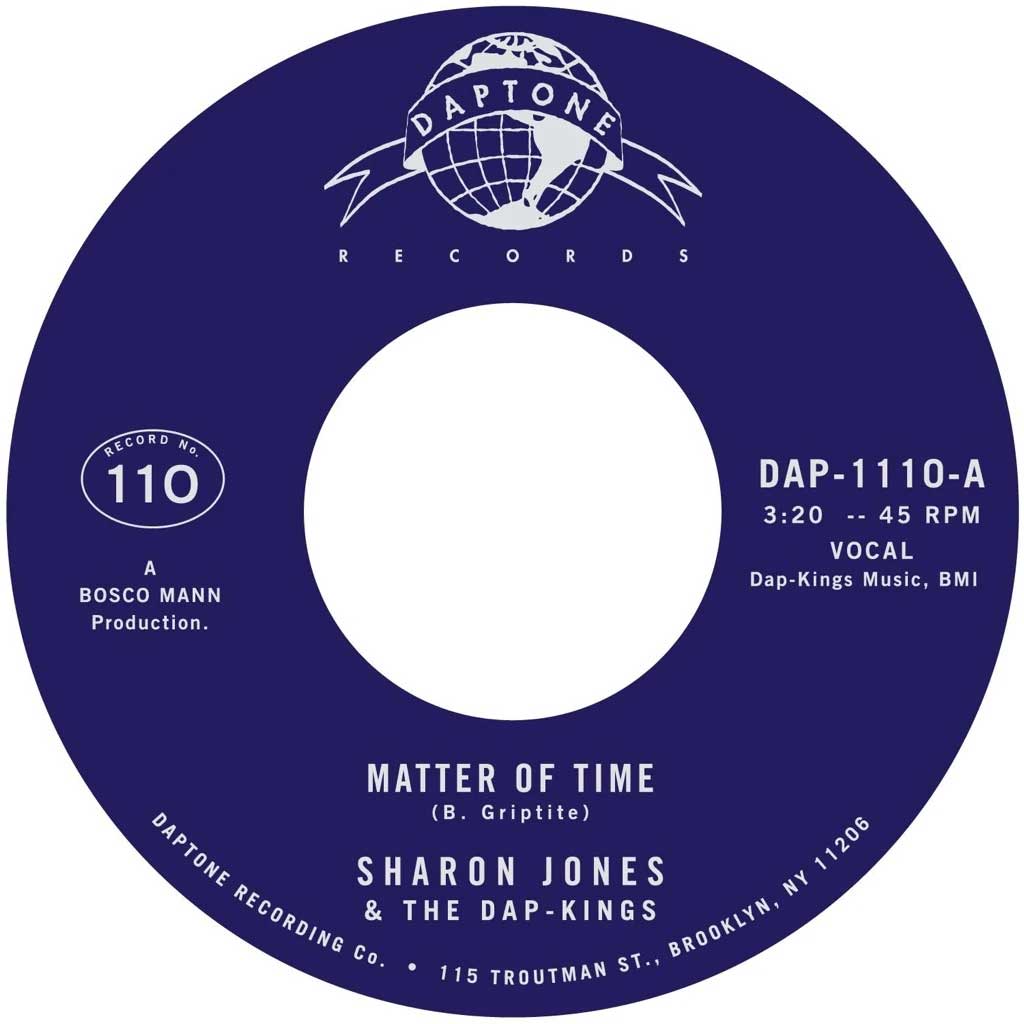Sharon Jones & The Dap-Kings - Matter Of Time / When I Saw Your Face -Daptone image