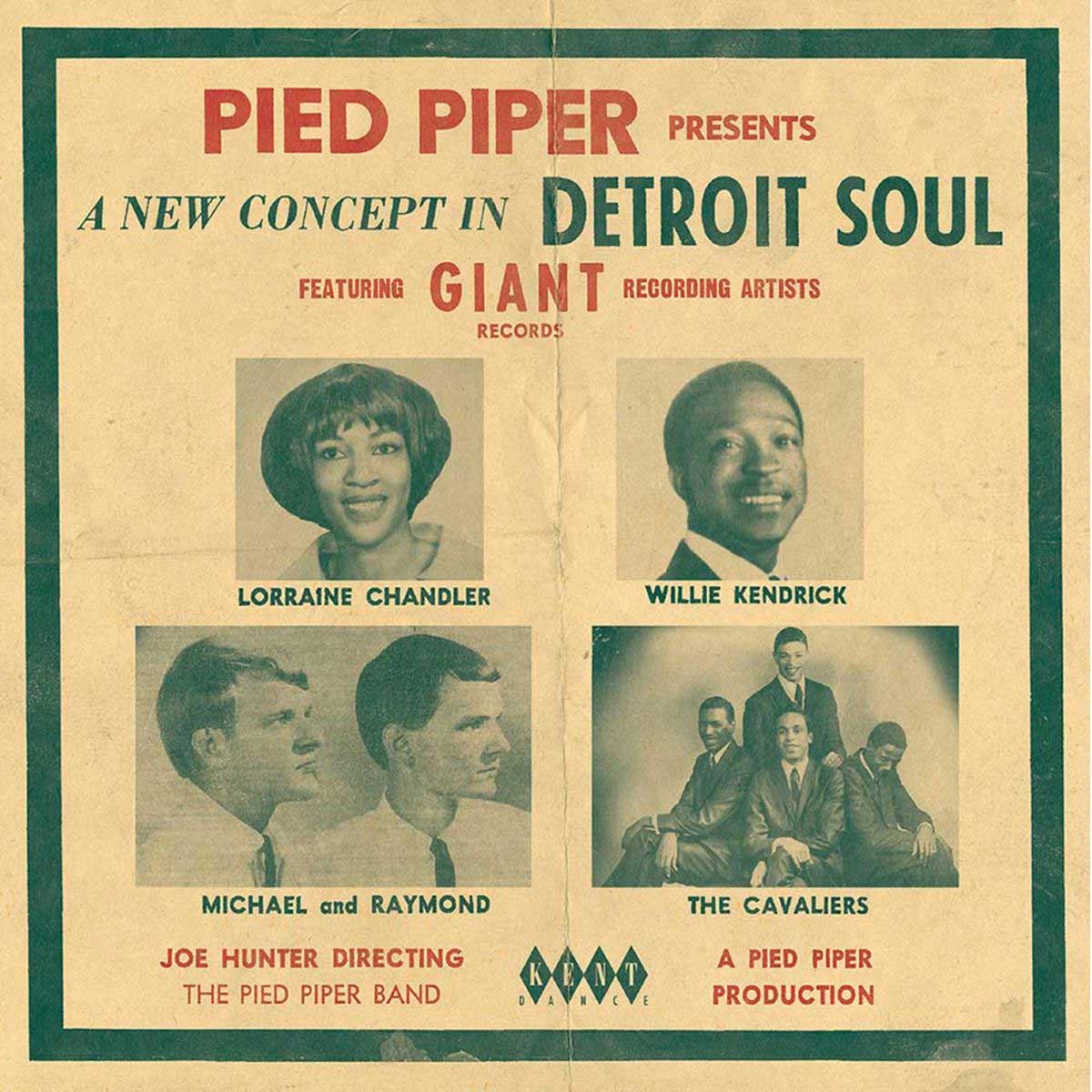 Pied Piper Presents A New Concept In Detroit Soul - VA - Kent Records CD